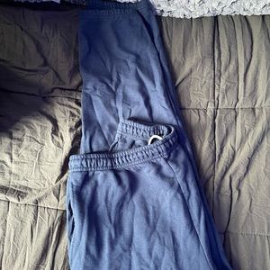 Mens navy blue sweatpants